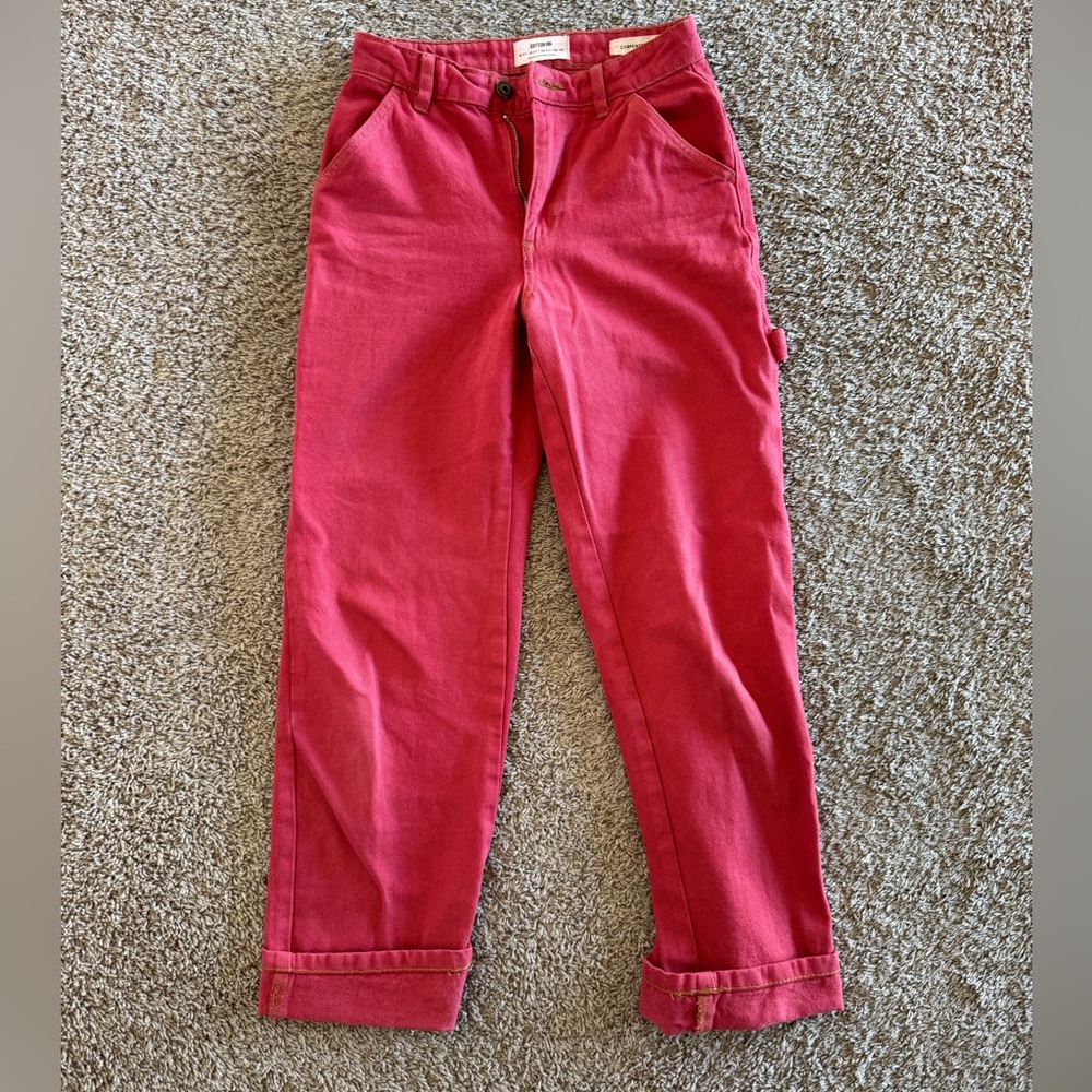 Cotton On Carpenter Jeans | Red | Size: 2 US